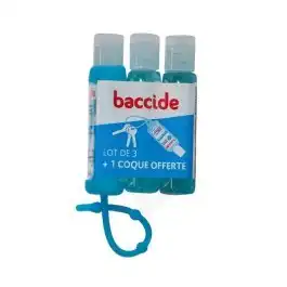 Baccide Gel Mains Désinfectant Sans Rinçage 3*30ml à Crocq