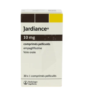 Jardiance 10 Mg, Comprimé Pelliculé