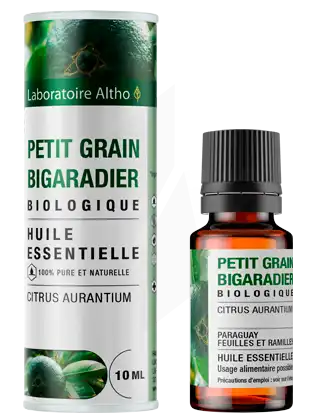 Laboratoire Altho Huile Essentielle Petit Grain Bio 10ml