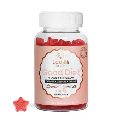 Lashilé Beauty Good Diet Boost Minceur Gummies Sans Sucre B/60 à STRASBOURG