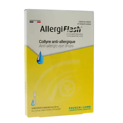 Allergiflash 0,05 %, Collyre En Solution En Récipient Unidose à Le Breuil