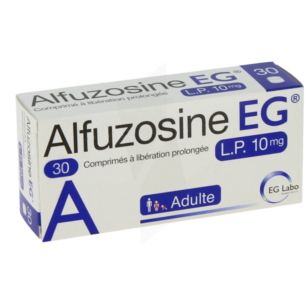 Alfuzosine Eg L.p. 10 Mg, Comprimé à Libération Prolongée