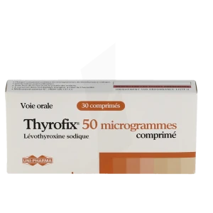 Thyrofix 50 Microgrammes, Comprimé