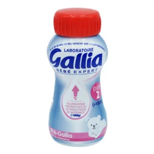 Gallia Bébé Expert Pré-gallia Etape 2 Lait Liquide Prêt à L'emploi 200ml
