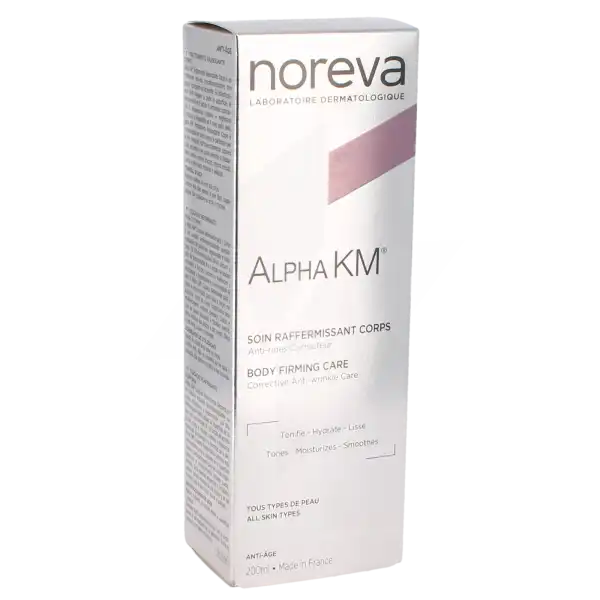 Noreva Alpha Km Crème Soin Anti-âge Raffermissant Corporel T/200ml