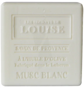 Les Secrets De Louise Savon De Provence Musc Blanc 100g