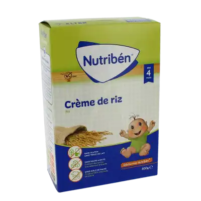 Nutribén Sans Gluten Farine Crème De Riz B/300g à Gardanne