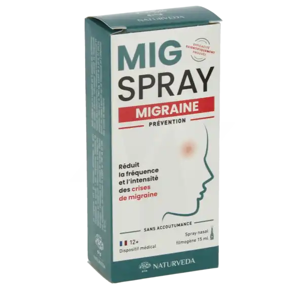 Migspray Spray Anti-migraine Fl/15ml