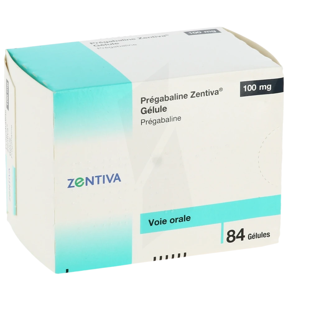 Pregabaline Zentiva 100 Mg, Gélule