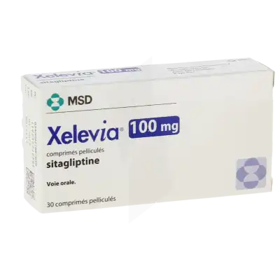 XELEVIA 100 mg, comprimé pelliculé