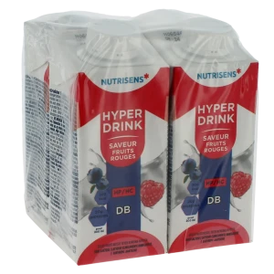 Nutrisens Hyperdrink Db Nutriment Fruits Rouges 4briques/200ml