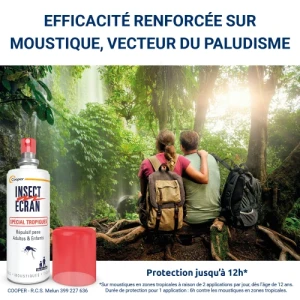 Insect Ecran Spécial Tropiques Solution Adulte Enfant Spray/75ml*