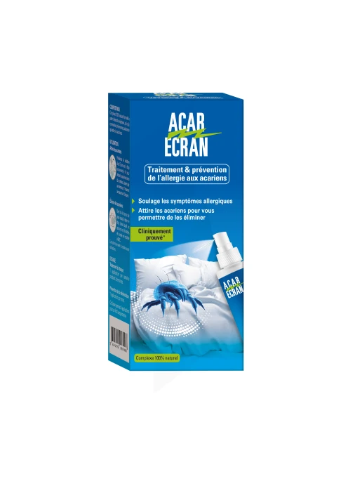 Pharmacie Carré Sénart - Parapharmacie Acar Ecran Spray Anti-acariens  Fl/150ml - LIEUSAINT