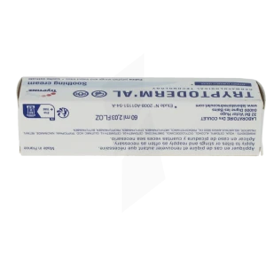 Tryptine Tryptoderm Al Creme Apaisante, Tube 60 Ml
