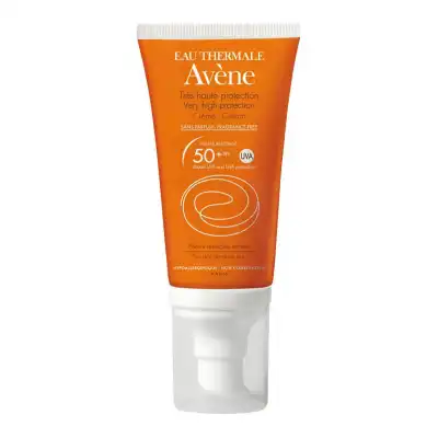Avene Solaire Spf50+ Cr Sans Parfum Très Haute Protection T/ 50ml à ANDERNOS-LES-BAINS