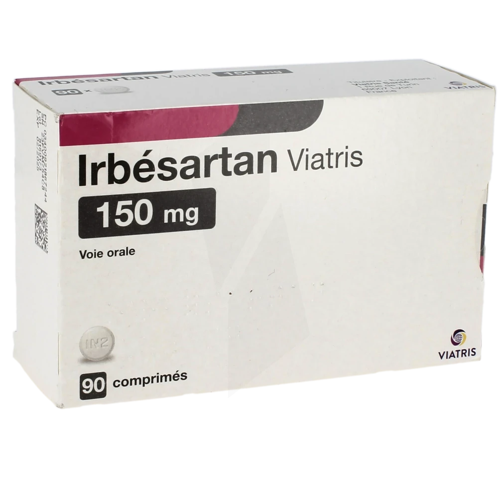 Irbesartan Viatris 150 Mg, Comprimé