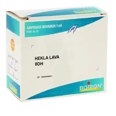 Boiron Hekla Lava 8dh Solution Buvable En Ampoules Boîte De 30 Ampoules à Pessac