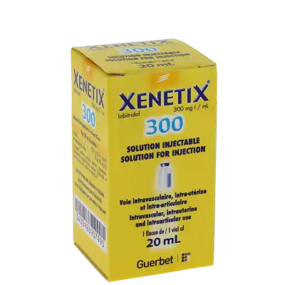 XENETIX 300 (300 mg d'Iode/mL), solution injectable