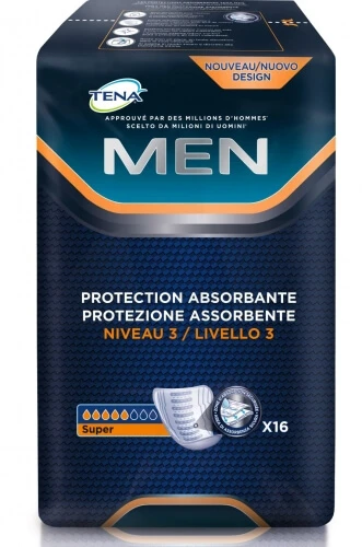 Pharmacie de la Gare - Parapharmacie Tena Men Protection Urinaire Niveau 3  Sachet/16 - RUMILLY