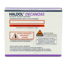 Haldol Decanoas 50 Mg/ml, Solution Injectable