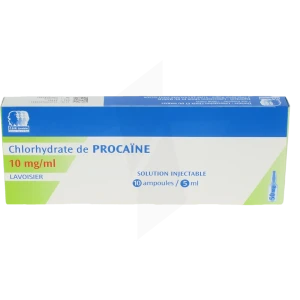 Chlorhydrate De Procaine Lavoisier 10 Mg/ml, Solution Injectable
