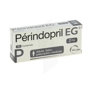 Perindopril Eg 2 Mg, Comprimé