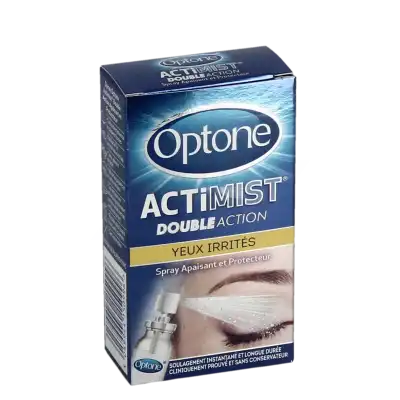 Optone Actimist Spray Oculaire Yeux Fatigués + Inconfort Fl/10ml à VITRE