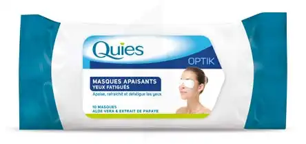 Quies Optik Masques Apaisants, Pochette 10