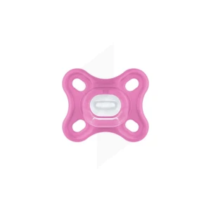 Mam Confort Sucette Physiologique Silicone 0 Mois+ Rose B/1