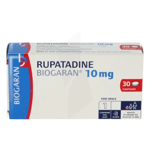 Rupatadine Biogaran 10 Mg, Comprimé