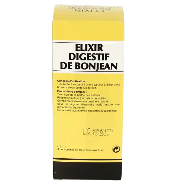 Elixir Digestif De Bonjean S Buv Fl/250ml
