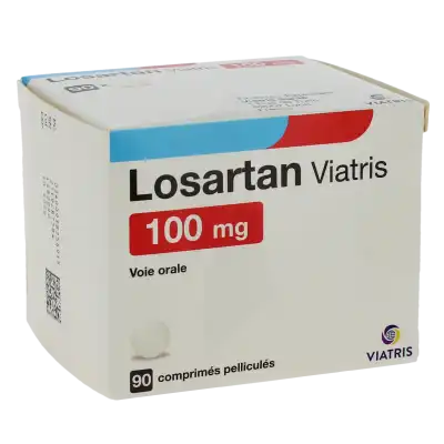 Losartan Viatris 100 Mg, Comprimé Pelliculé à CHAMBÉRY