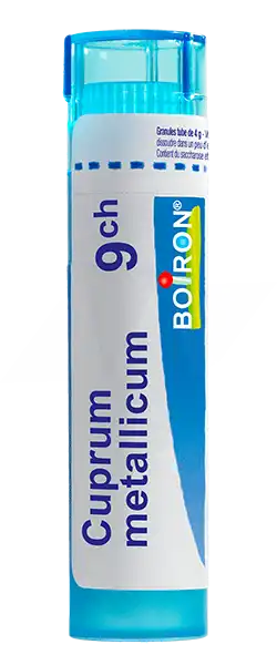 Boiron Cuprum Metallicum 9ch Granules Tube De 4g