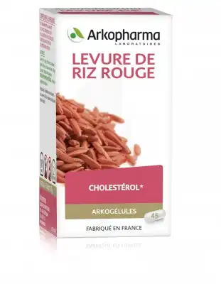 Arkogélules Levure De Riz Rouge Gélules Fl/45 à AMBARÈS-ET-LAGRAVE