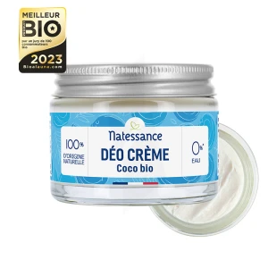 Natessance Bio Déodorant Solide Crème Coco B/50g