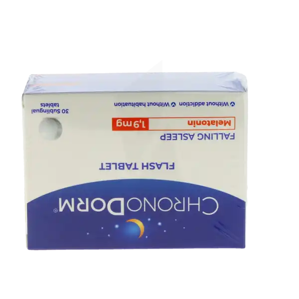 Chronodorm MÉlatonine 1,9 Mg Comprimés Subl 2 Boîtes De 30
