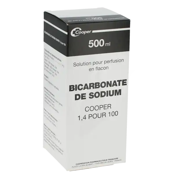 Bicarbonate De Sodium Cooper 1,4 %, Solution Pour Perfusion En Flacon
