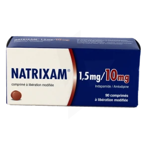 Natrixam 1,5 Mg/10 Mg, Comprimé à Libération Modifiée