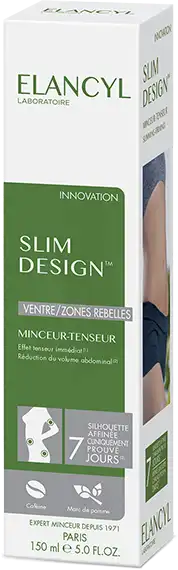 Elancyl Soins Silhouette Gel Slim Design Minceur Tenseur T/150ml