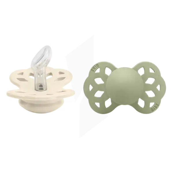 Infinity Anatomique Silicone T1 Ivory/sage Pack/2