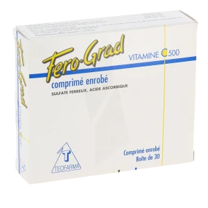 Fero-grad Vitamine C 500, Comprimé Enrobé