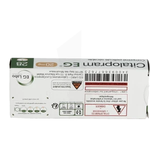 Citalopram Eg 20 Mg, Comprimé Pelliculé Sécable