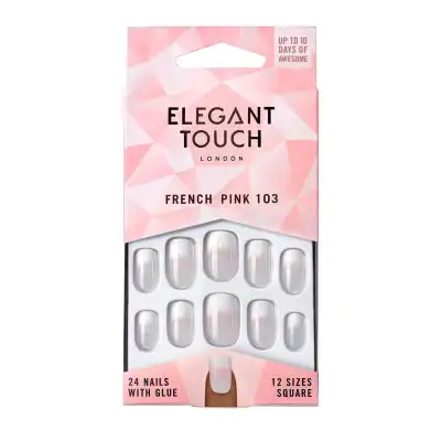 Elegant Touch ET FRENCH NAILS - 103 (M) (PINK)