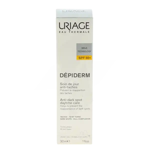 Uriage Depiderm Spf50 Cr Soin De Jour Anti-taches Fl Airless/30ml