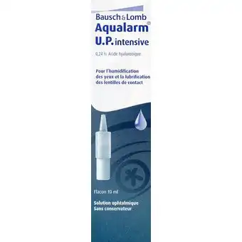 Aqualarm Up 2% S Ophtalm Lubrifiante Humidifiante Fl /10ml à STRASBOURG