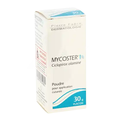 Mycoster 1 Pour Cent, Poudre Pour Application Cutanée à GRENOBLE