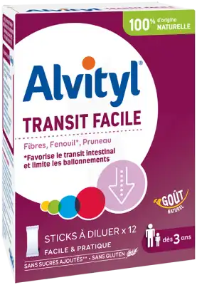 Alvityl Transit Facile Poudre 12 Sticks/2,8g à Casteljaloux