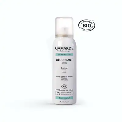 Gamarde Hygiène Douceur Déodorant Bio Spray/100ml à VANDOEUVRE-LES-NANCY