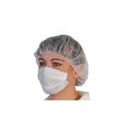 Delatex Masque Papier Infirmière B/100 à SAINT-CYR-SUR-MER