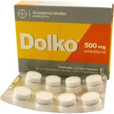 Dolko 500 Mg, Comprimé Sécable à LORMONT